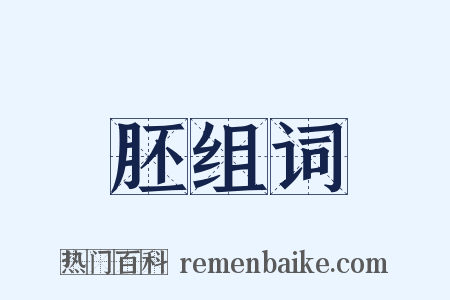 胚组词是什么意思的图片